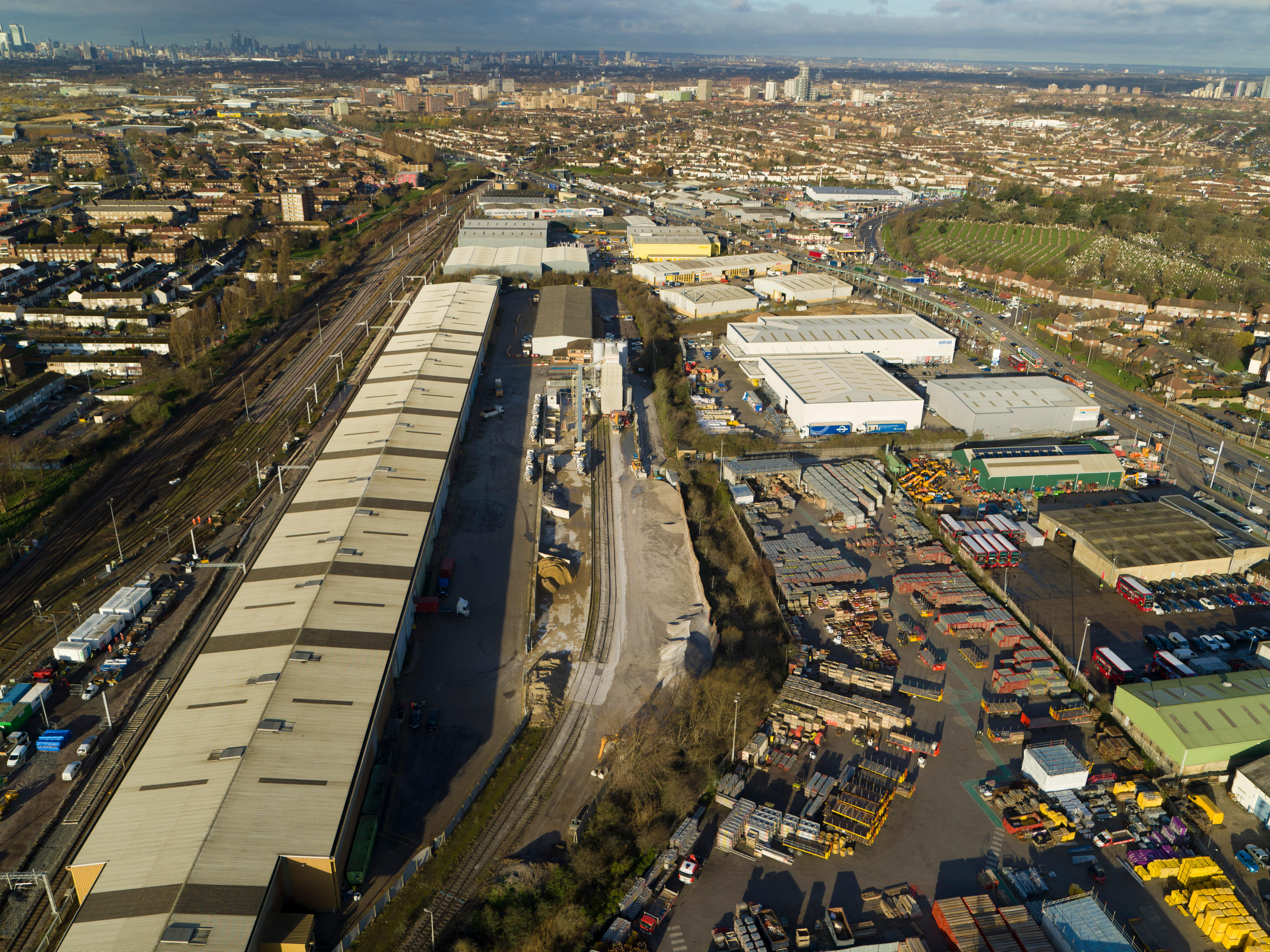 DB Cargo (UK) Limited - Barking Stora site, mixed use, aggregate & warehousing location