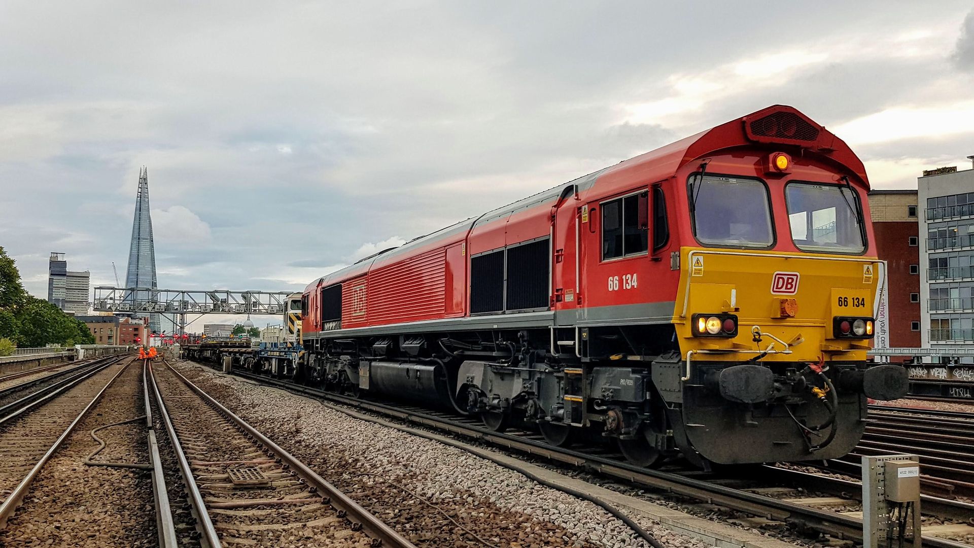  DB Cargo UK rail freight service 